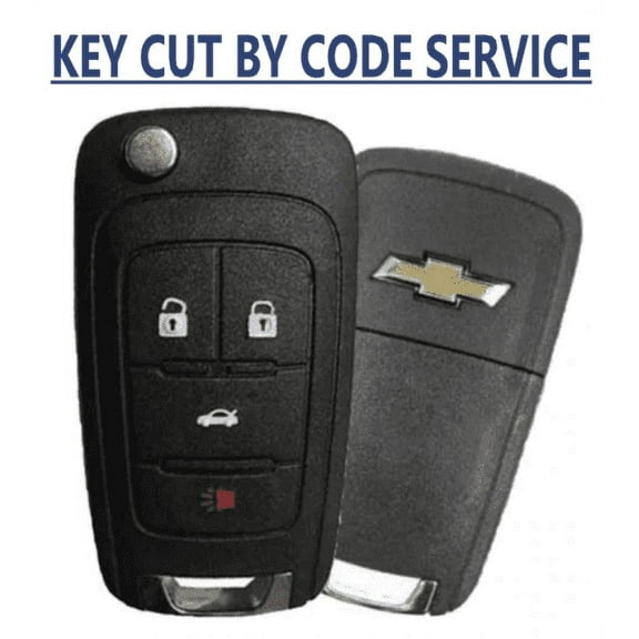 CUT BY CODE NEW Chevrolet 2010-2019 Flip Remote Key OHT01060512 VLS