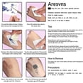 thumbnail image 3 of Tatuajes temporales debajo del pecho para mujeres adultas, 4 hojas de pegatinas de tatuaje de larga duración, tatuaje sexy, 3 of 5