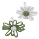 thumbnail image 5 of 1 par de pendientes bohemios con margaritas y flores de resina, joyería floral minimalista para mujeres y niñas, decoración para las orejas, 5 of 7
