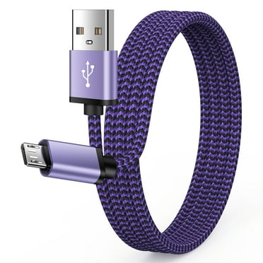 Micro USB Cable 6ft,AILKIN Micro Cable for Android Charging Cable Nylon Braided High Speed Fast Charging Cord USB Charger Android Micro Cables 6ft Charge&Sync for Samsung Galaxy