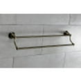 thumbnail image 2 of Kingston Brass BA1753AB Heritage 24" Dual Towel Bar Antique Brass, 2 of 3