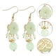 thumbnail image 2 of 1 Pair Jade Earrings Women Dangle Earrings Creative Hook Earrings Girls Ear Jewelry, 2 of 4
