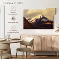 thumbnail image 5 of Elephant Stock Colorado Mountain Wall Art - Horizontal Canvas Wall Art - Living Room Wall Decor - Nature Canvas - Beige And Blue Decor - 51" x 34", 5 of 8