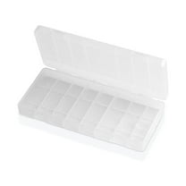 AOOOWER Transparent Battery Box AA/AAA Battery Organizer for Case Container with 4/6/8 S