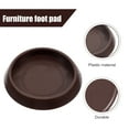 thumbnail image 2 of Miangastore 12 Pcs Roulettes sous-Verres Antidérapants pour Meubles Coussinets Ronds pour Sols Marron Clair, 2 of 8