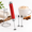 Santa Red (Gift Box), variant on Black Rechargeable Handheld Milk Frother with Stepless Speed Control