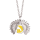 thumbnail image 1 of Burros comidas siluetas praderas Collar de girasol collar collar collar colgante, 1 of 3