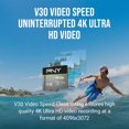 thumbnail image 4 of Tarjeta de memoria PNY PRO Elite 128GB microSDXC Class 10 U3 V30, 4 of 7