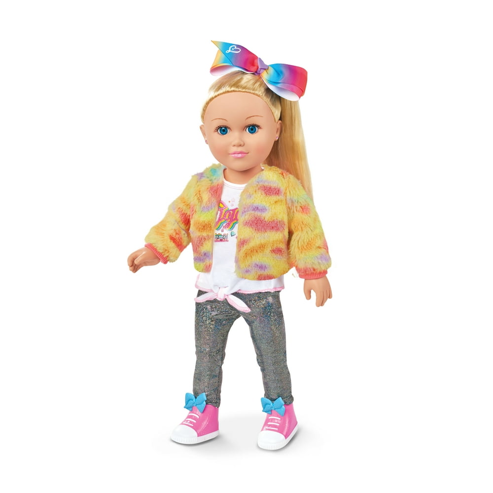 My Life As Poseable JoJo Siwa Pop Star 18” Doll, Blonde Hair, Blue Eyes