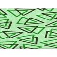 thumbnail image 1 of Ahgly Company Machine Washable Indoor Rectangle Transitional Green Area Rugs, 2' x 4', 1 of 7