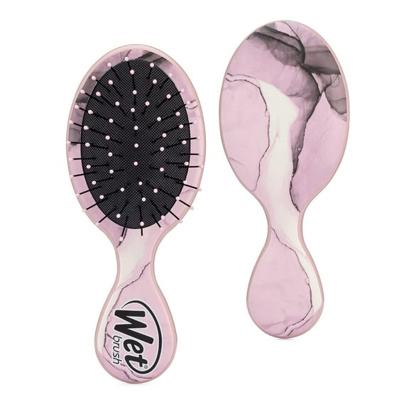 Wet Brush Squirt Detangler Hair Brushes, Dusty Rose - Mini Detangling Comb with Ultra-Soft IntelliFlex Bristles Glide Through Tangles with Ease - Pain-Free