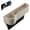 Beige, variant on Car Seat Organizer - Leather Multifunctional Car Seat Gap Filler with Charging Port Hole, Storage Pocket for Phone, Wallet, Drink, Universal Fit for Most Cars