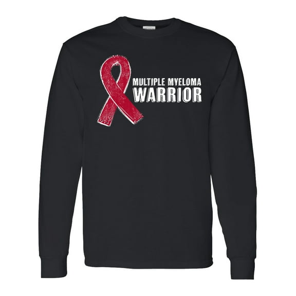 Inktastic Multiple Myeloma Warrior Long Sleeve T-Shirt
