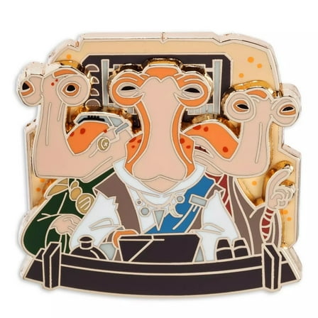 Disney Pin 2025 Limited Edition Star Wars: Galaxy's Edge Dok-Ondar and Ithorians