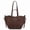 Coffee Brown, variant on Soft PU Drawstring Tote Bag, Multi-Way Shoulder Purse for Women, Khaki