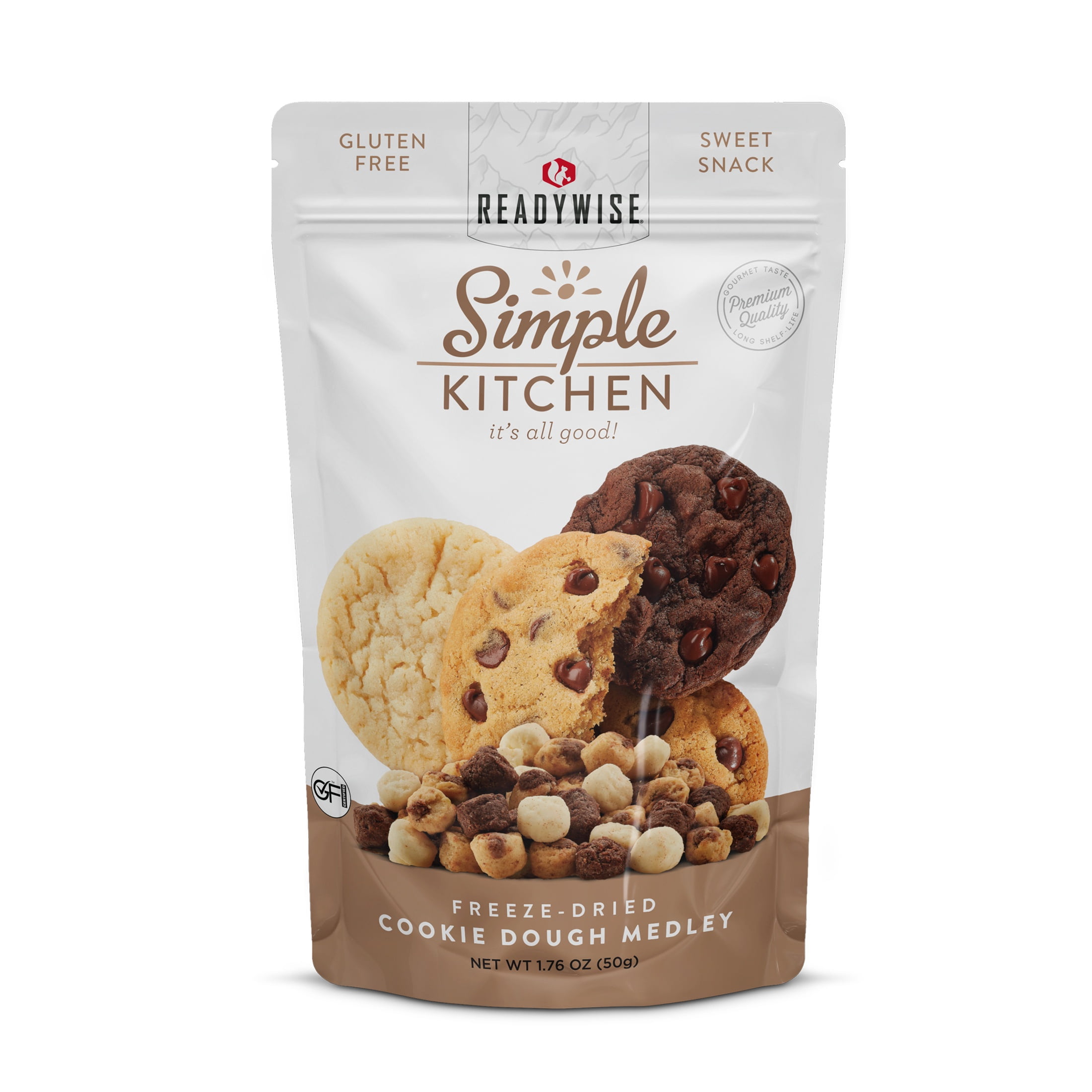 ReadyWise Simple Kitchen Cookie Dough Medley, 6 Pack