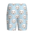 thumbnail image 7 of Daiia Dog Mens Woven Stretch Pajama Short,Short Pajama Pants-Medium, 7 of 7