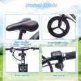 thumbnail image 6 of Dvsripa 24V Kids Electric Dirt Bike,300W Super Power Motor,Max 12.43MPH,16in Wheels,Power Display,Adjustable Seat Height,Hand-Operated Brakes Electric Balance Bike For Kids 5-12,Black, 6 of 14