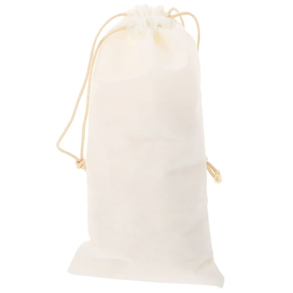 BESTYASH WORGEOUS White 1Pcs Drawstring Design Shoe Storage Bag for and Athletes