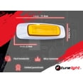 thumbnail image 2 of Plafón Lateral TUNELIGHT-RENOVATIO 8 Leds Estrobo Ámbar Rectangular, 2 of 7