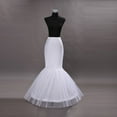 thumbnail image 4 of Cxenplz Petticoat for Mermaid Prom Gown Crinoline Slips Underskirt for Mermaid Wedding Dress, 4 of 5