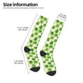 thumbnail image 2 of Salouo Green Kiwi Print Women's Men's Ankle Socks 1-pack Casual Athletic Socks for Unisex Adult Moisture-Wicking Socks for Daily Wear/Running/Sport, 2 of 8