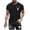 Black, variant on Mens Summer Fshion Tops Shirts 2025 Plus Size New Casual Men T-shirt Print Sports Short Sleeve Round-Neck Blouses Shirts