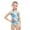 Z02-Light blue, variant on Zshosam Swimsuits for Girls Girl Swimsuit One Piece Cutout Ruched Bathing Suit for Girls Color Block Adjustable Straps Pad Swimwear Size 10T 11T,(Pink 10-11 Years)