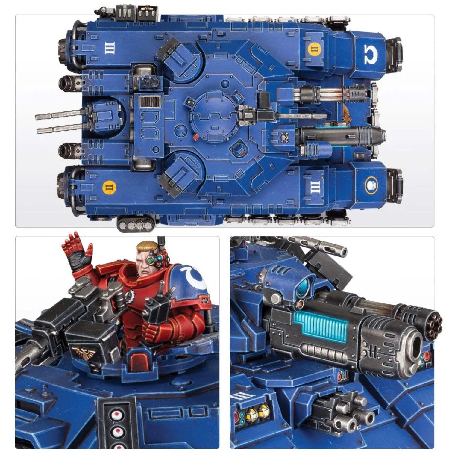 Games Workshop Warhammer 40k Primaris Repulsor Executioner Tank Board Game