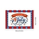 thumbnail image 4 of Xihbxyly Tapete Del Día de La Independencia, Diseño de Bandera de Terciopelo de Cristal, Alfombra Suave y Antideslizante, Fácil de Limpiar, Absorbente, Ideal para El Hogar, La Oficina y La Cocina, Re, 4 of 7