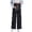 Black, variant on MEZZALL Women Maternity Pants Solid Color Casual Stylish Drape Slim Ankle Length Soft Denim Pants Pregnancy Comfort Fit Vacation Pregnant Trousers