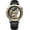 Black Band Gold, variant on Mens Hollow Automatic Watch Waterproof Transparent Dial Silver Stainless Steel Mesh Band Skeleton Watch