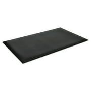 Crown Wear-Bond Comfort-King Anti-Fatigue Mat, Diamond Emboss, 24 x 36, Black -CWNWBZ023KD