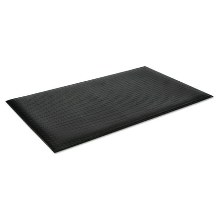 Crown Wear-Bond Comfort-King Anti-Fatigue Mat, Diamond Emboss, 24 x 36, Black -CWNWBZ023KD