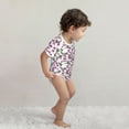 thumbnail image 5 of Rocae Orchids Flowers for Baby Climbing Clothes Soft Baby Romper for Active Infants Comfortable and Breathable Crawling Jumpsuit Unisex Baby Outfit 3 Months, 5 of 8