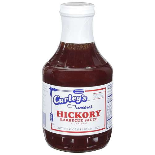 Curley's Famous Original Hickory All Natural Barbecue Sauce 38 oz