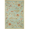 thumbnail image 2 of SAFAVIEH Lyndhurst Milo Floral Border Area Rug, Blue/Multi, 8' x 11', 2 of 6