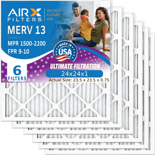 Biodefensor Reusable Air Filter 20x30x1 - Made in USA - MERV 6, Cut to Size  to Fit Most