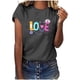 thumbnail image 1 of Camiseta de manga corta con estampado de día de la enfermera para mujer OAVQHLG3B Store lin121212, 1 of 4