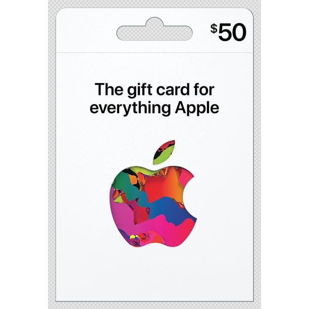 Apple Gift Card $50 - Gift cards tracking for retail stores