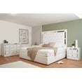 thumbnail image 5 of Recamara KS 4 Piezas Emilia Sin Espejo Blanco y Plata - Kessa Muebles, 5 of 5