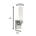 thumbnail image 3 of Norwell Lighting - Alex - 1 Light Wall Sconce In Contemporary and Classic, 3 of 7
