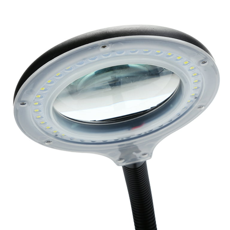 30X Handheld Magnifying Glass, EEEkit 12 LEDs Lighted Magnifier for Seniors  Reading, Coins, Stamps