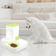 thumbnail image 1 of Dispensador de agua para mascotas de gran capacidad con separación de agua seca y húmeda, alimentador automático de agua y comida integrados, dispensador de agua para perros, alimentador., 1 of 5