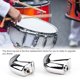 thumbnail image 4 of Yuarrent Paquete de 2 orejeras de tambor de un solo extremo portátil desmontable elegante reemplazo de instrumento de percusión garra gancho Accesorios para instrumentos musicales, 4 of 6
