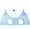 Blue, variant on Pet Grooming Hammock, Cat Dog Bathing Restraint Bag, Anti-Bite Nail Trimming Cleaning Sling (Black / L)