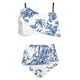 thumbnail image 5 of Traje de Baño para las Mujeres Traje de Baño Dividido de Eslinga, Trajes de Baño de Torso Largo para las Mujeres, 5 of 5