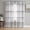 Black Gray, variant on Yellow Brown Check Sheer Curtains 63 Inches Long, Farmhouse Line Buffalo Plaid Light Filtering Window Curtains for Living Room/Bedroom, Rod Pocket Voile Sheer Curtain Drapes, 52"W x 63"L, 2 Panels