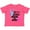 Vintage Hot Pink, variant on Inktastic Gender Reveal Will It Be a Little Buck or Doe? Girls Toddler T-Shirt