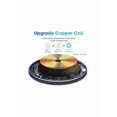 thumbnail image 3 of 50W Aluminum Alloy Desktop Wireless Charger - Fast Charging Disc for Mobile Phones, Sleek Round Design Wireless Charging Pad for Desk Use, 3 of 5